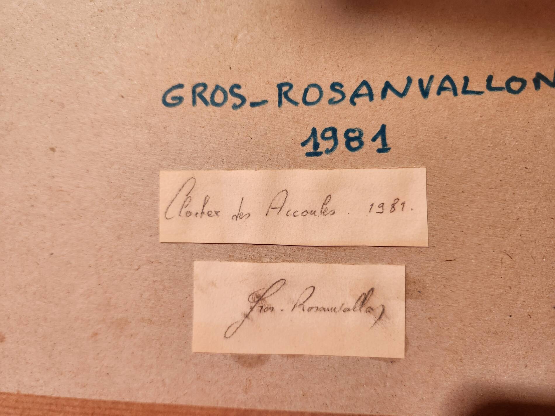 Photograph of the Accoules Bell Tower in Marseille, Gros Rosanvallon, 1981