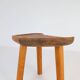 Swedish pine stool, 1960s