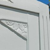 White art deco Parisian wardrobe