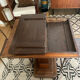 Double art deco oak desk