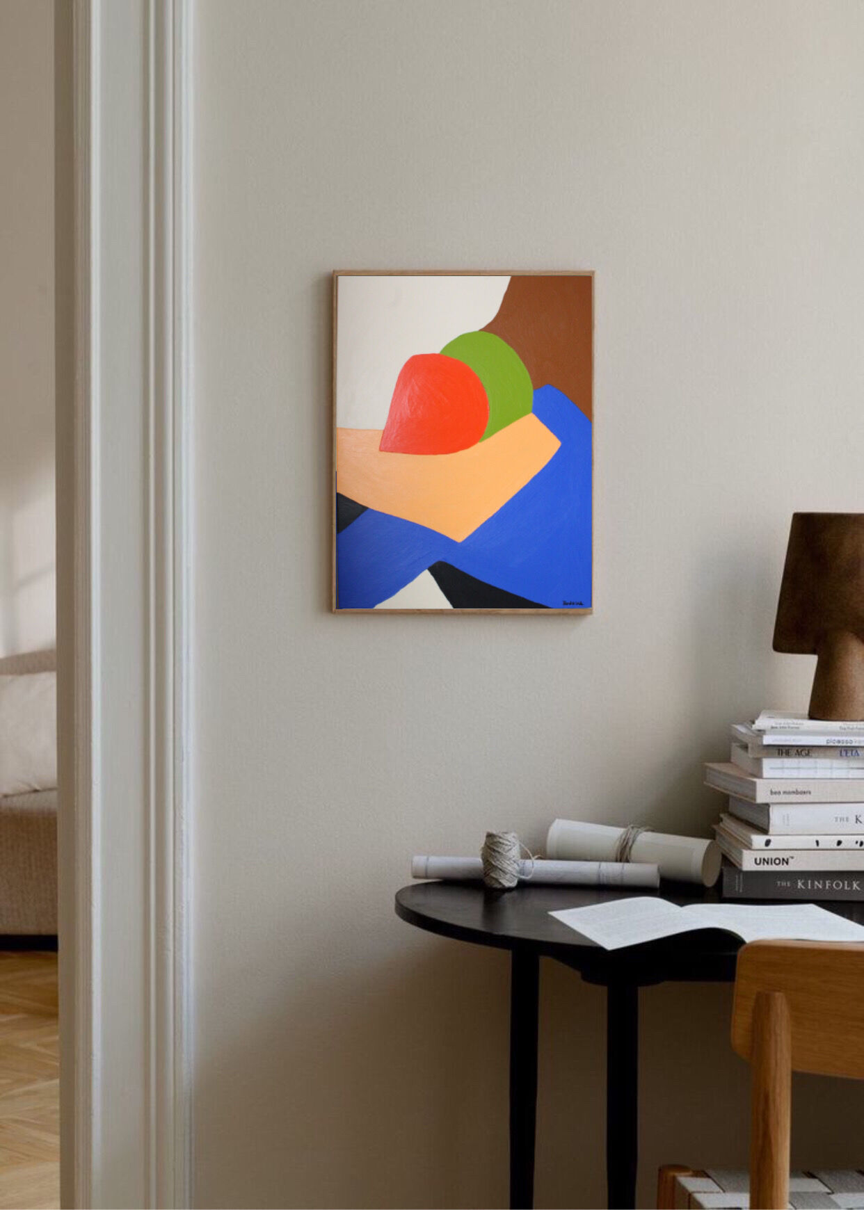 Colorful abstract "in your arms"