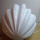 Vintage shell-shaped table lamp