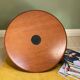 Wooden side table with magazine rack