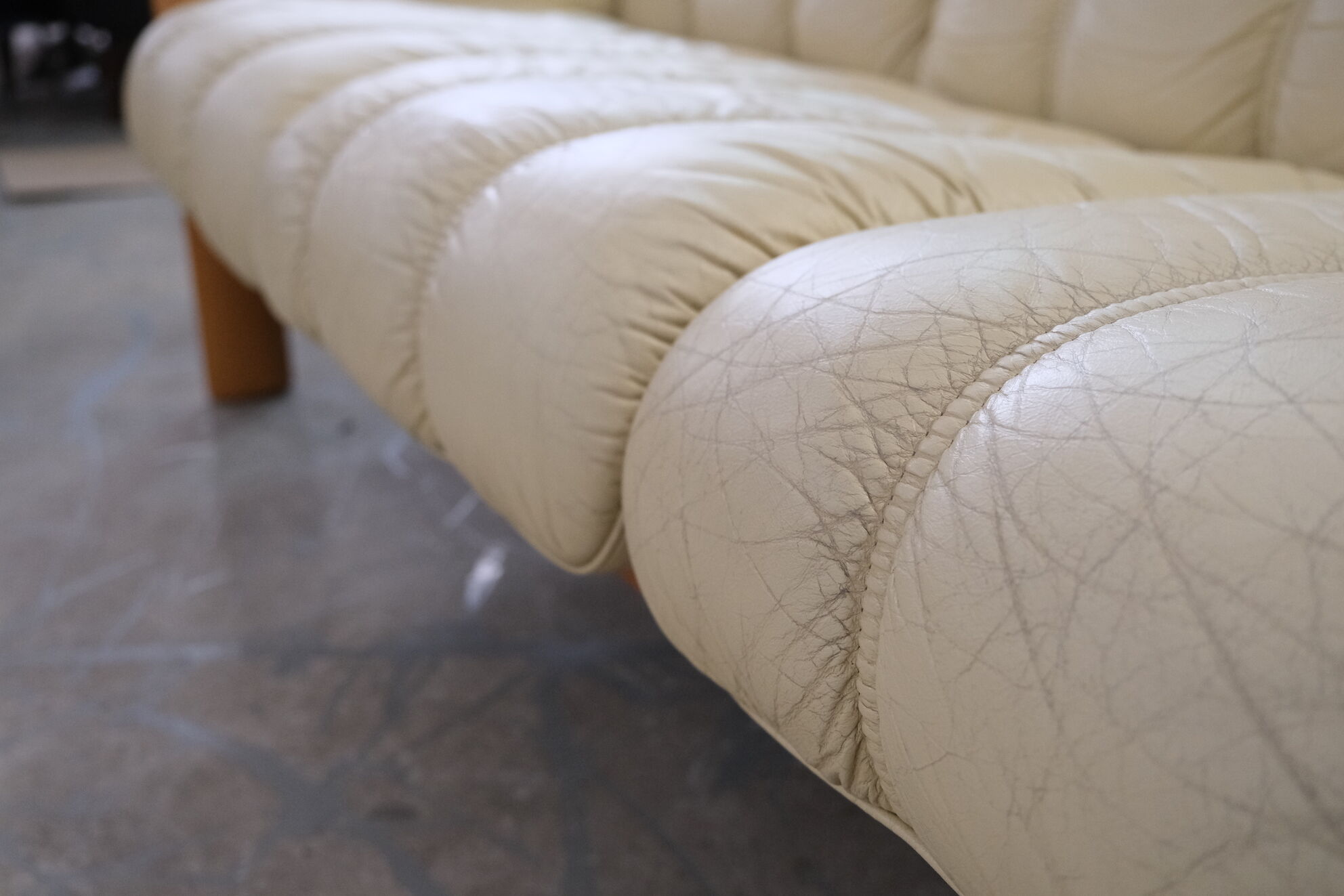 Leather Living Room Set model Montana by Ekornes, 1970's