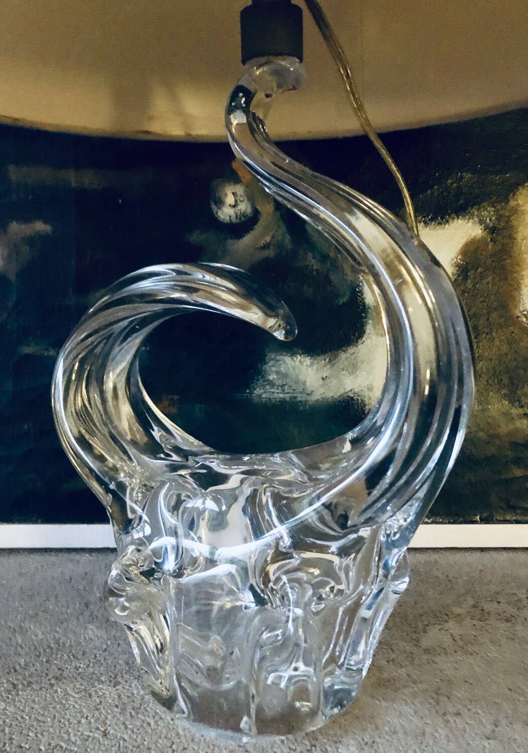 Lampe en Cristal 1960-70