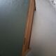 Green vintage wooden chest