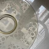 Art Deco cut in engraved glass