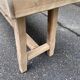 Banc de ferme rénovés en chêne du 20ème 180cm