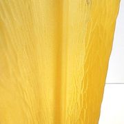 Art deco star shaped yellow glass vase attributed to pierre d'avesn for daum