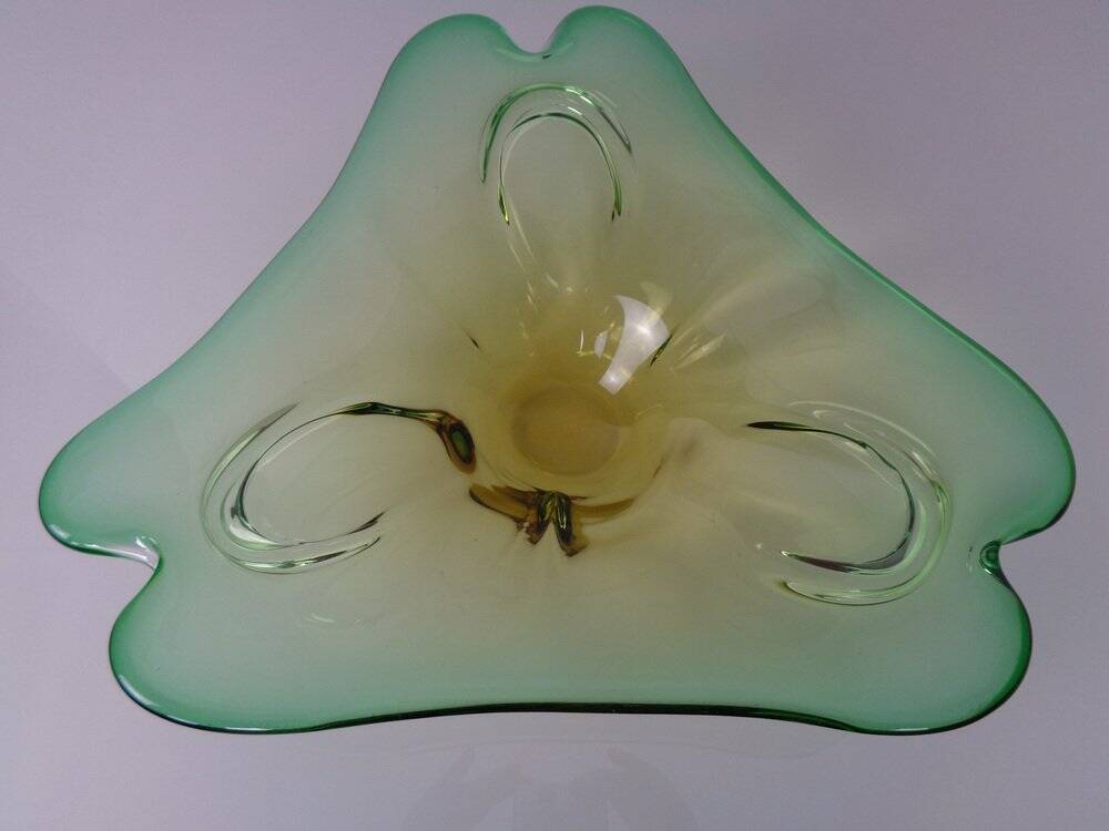 Large Italian bowl in Murano glass, 1960s