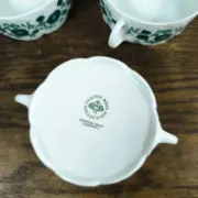 Bouillon bowls, vintage soup Rosenthal Monbijou Giscard