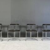 Post Modern dining chairs, set of 4 - 1980s