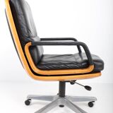 Leather office chair by Eugen Schmidt