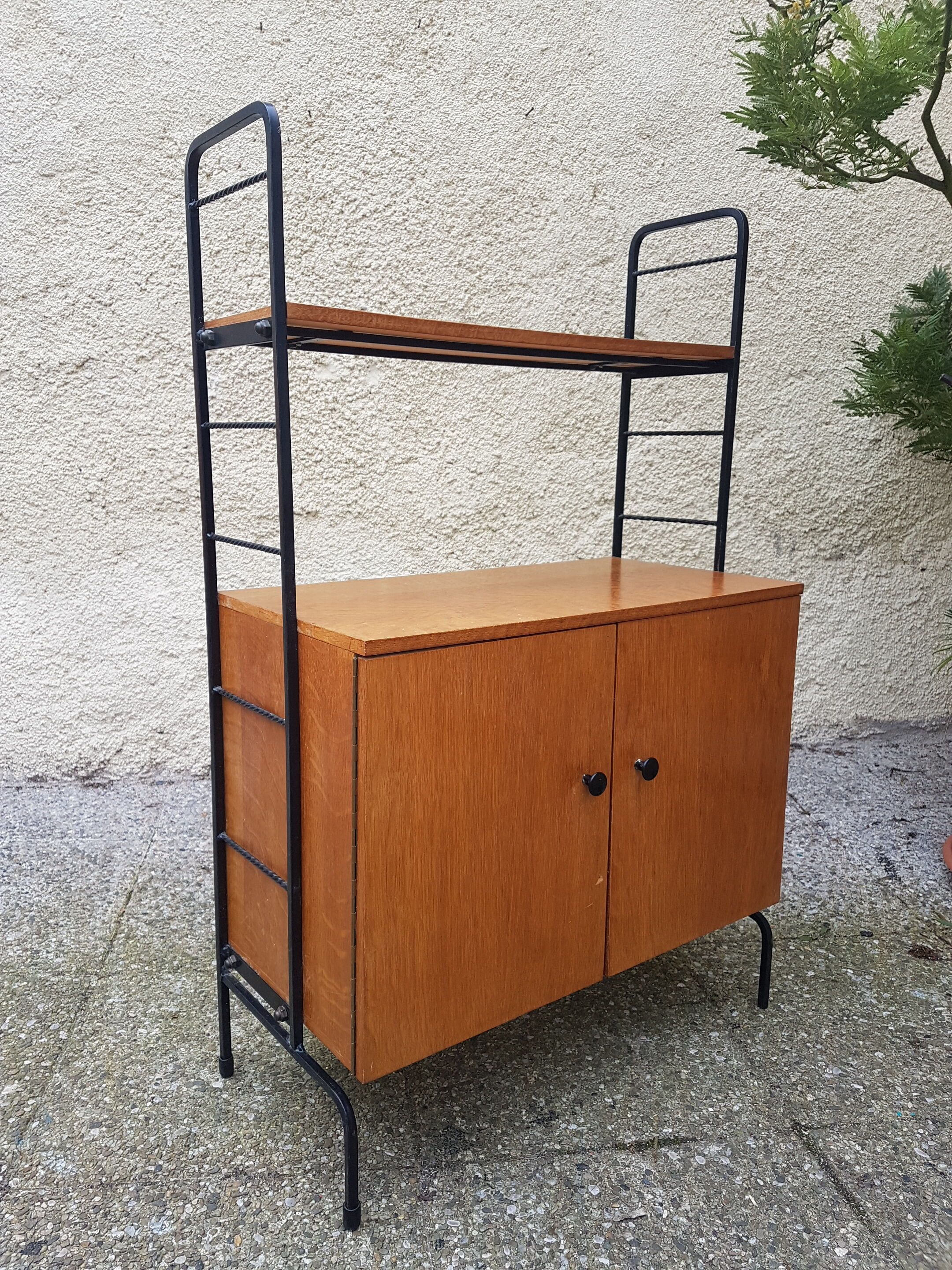 Oak box type tomado bookcase