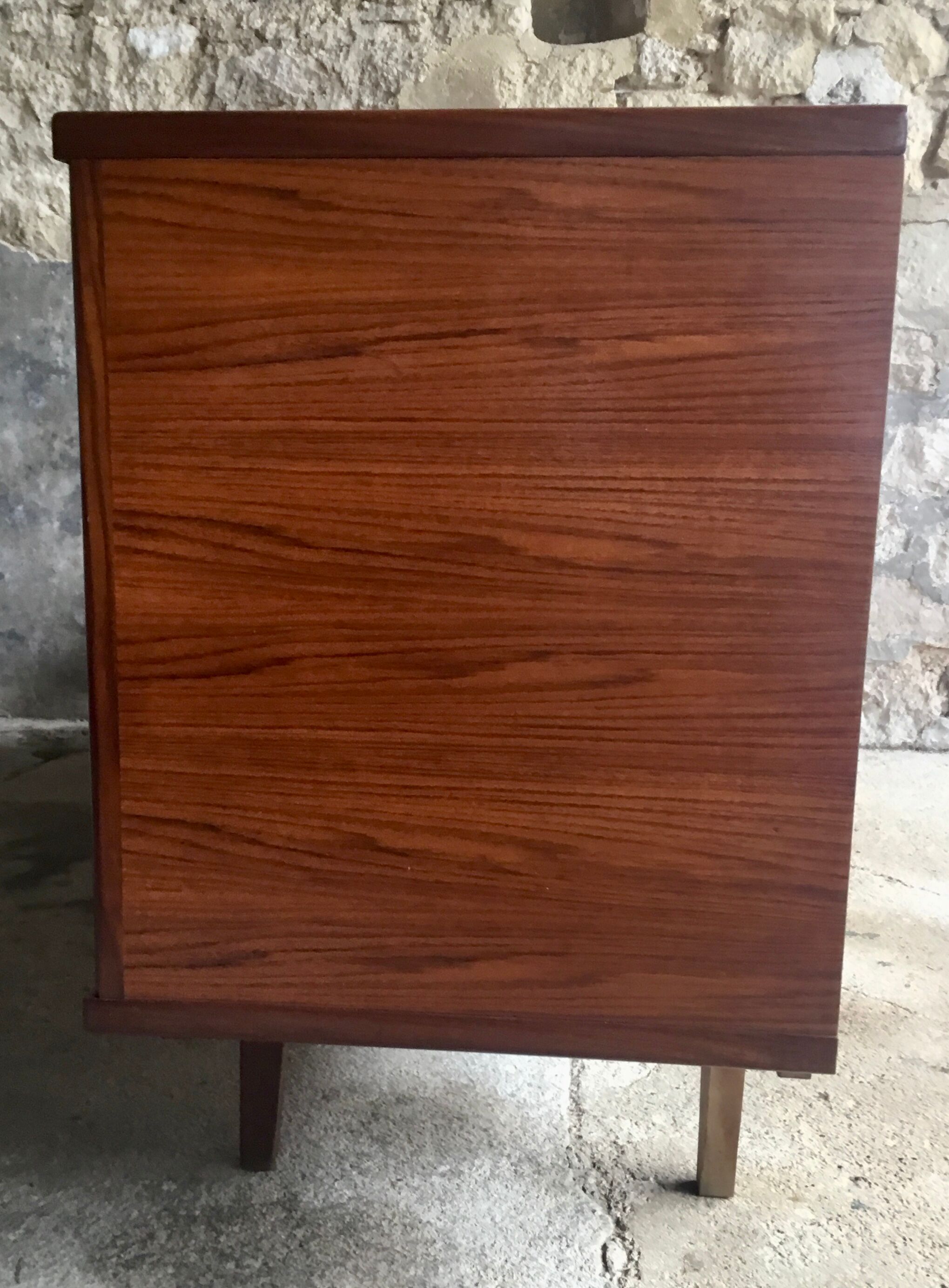 Scandinavian teak sideboard 220 cm - 1960
