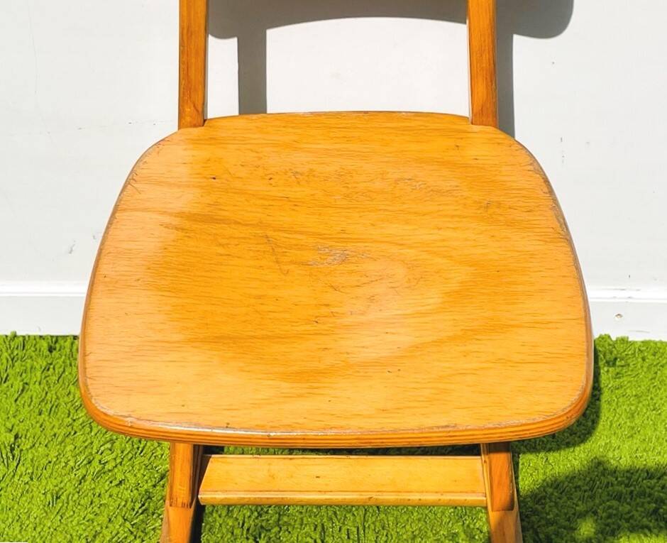 School desk and chair Casala. Vintage 60s