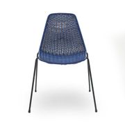 Vintage basket chairs by Gian Franco Legler, 1950s, set of 4.