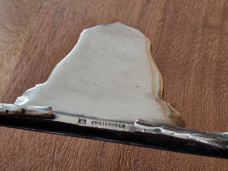 Christofle - Centrepiece or planter - In silvered bronze