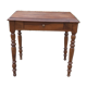 Walnut table 19th, 1 drawer