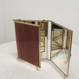 Folding mirror triptych. France 1920s 68x30cm
