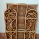 Shelf rattan peacock