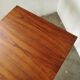 Scandinavian square table, spindle feet