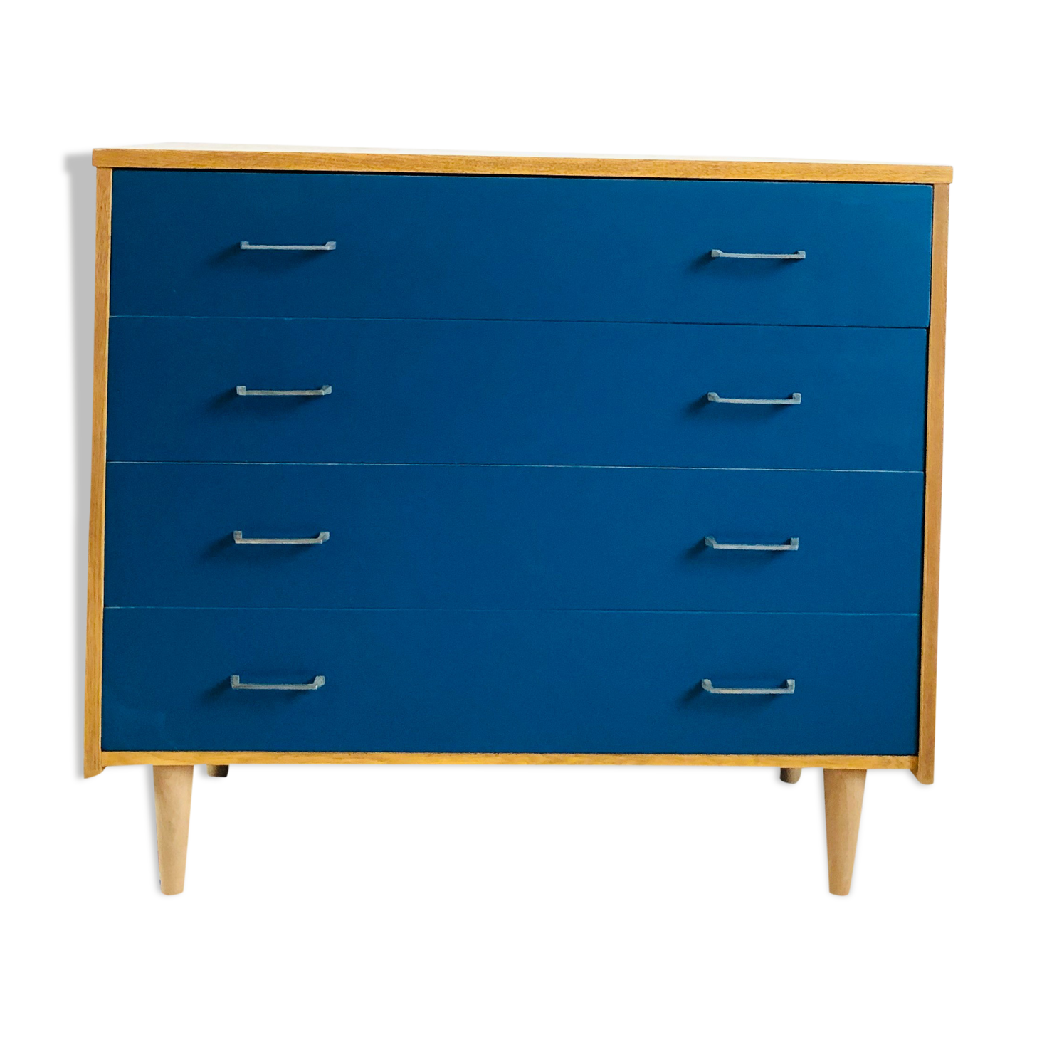 Vintage oak chest of drawers, 1960