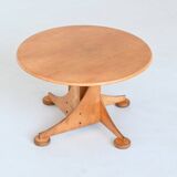 Sjoerd Soeters scuptural dining table in birch Lundia The Netherlands