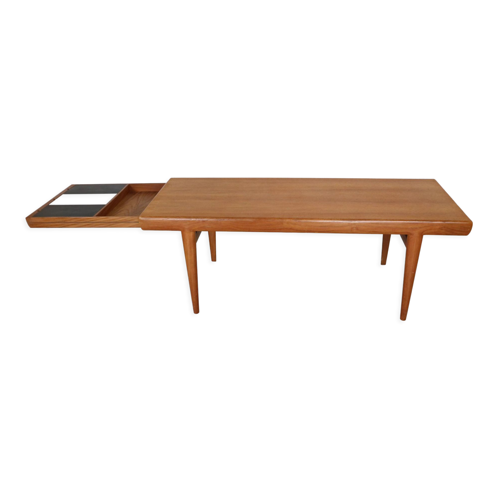 Johannes Andersen Teak Coffee Table for Silkeborg Møbelfabrik, 1960, Denmark