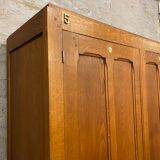 Parisian cabinet vintage solid oak