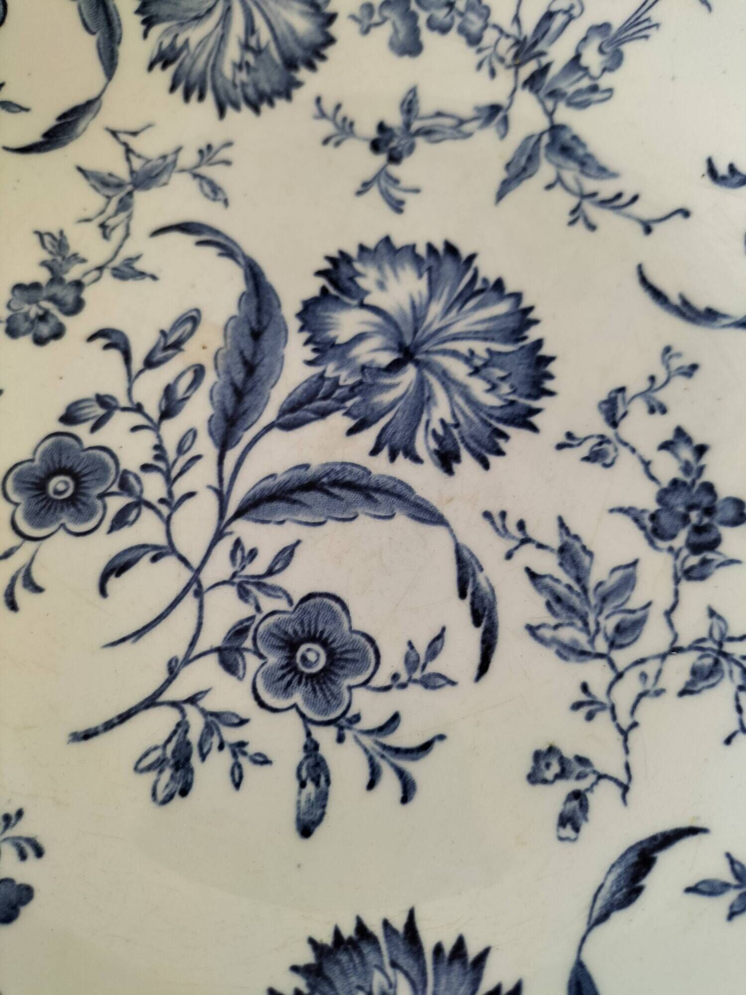 Set of 4 Gien and Enoch Wedgwood soup plates