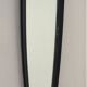 Large Scandinavian wooden mirror of the 60s