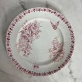 Set of 5 flat plates Terre de Fer Onnaing Moisson