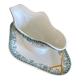 Ancienne saucière réparée avec la technique japonaise du kintsugi
