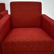 1950s pair of armchairs, Czechoslovakia