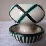 Ceramic candleholder