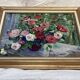 Oil painting on canvas signed dimensions: height -50cm-width -58cm-