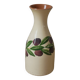 Vase en céramique émaillée vintage made in Italie décor fruitier fait main poterie handmade cruche