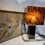 Plexiglas lamp 70s
