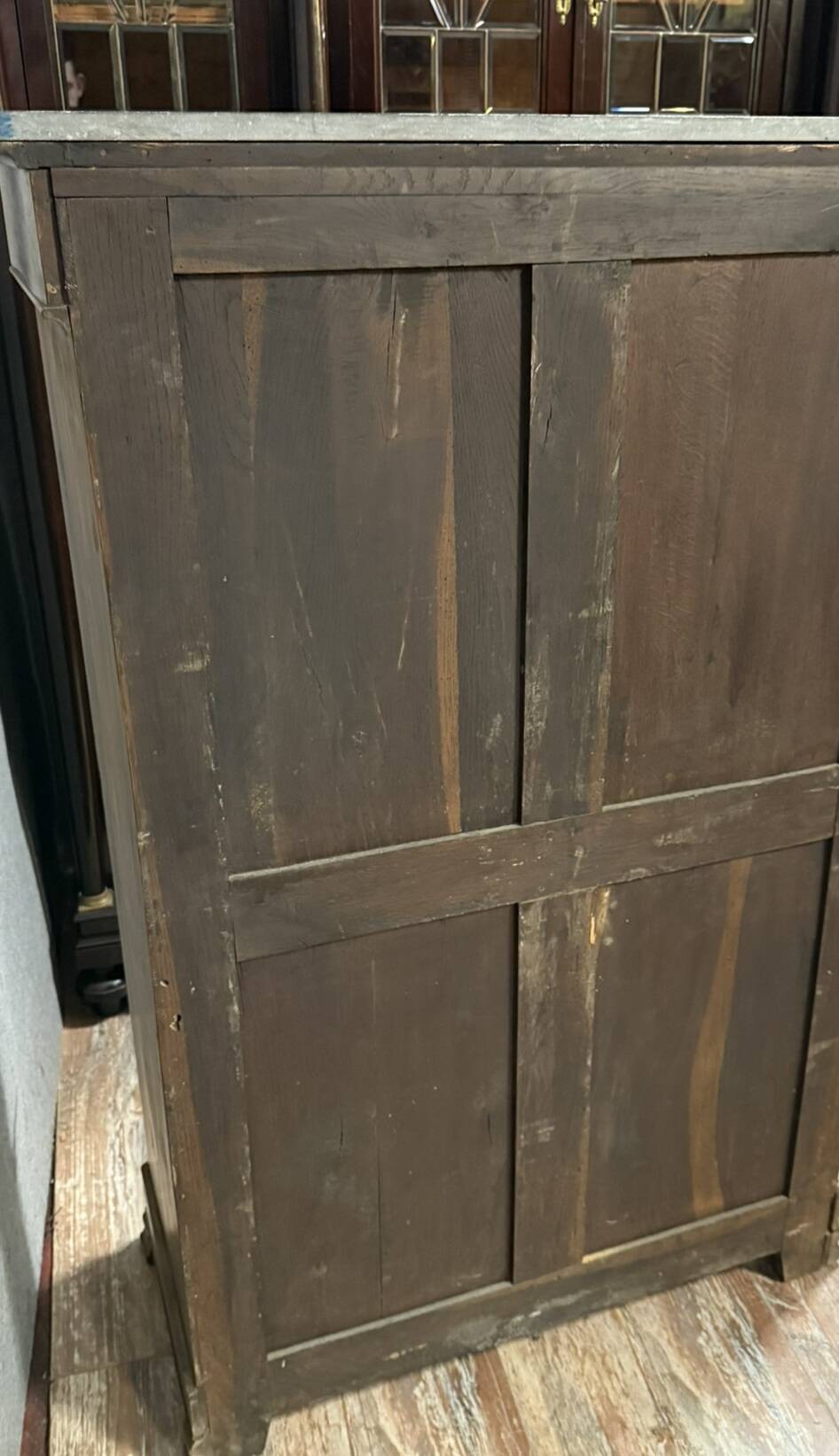Secrétaire époque louis philippe en ronce de noyer
