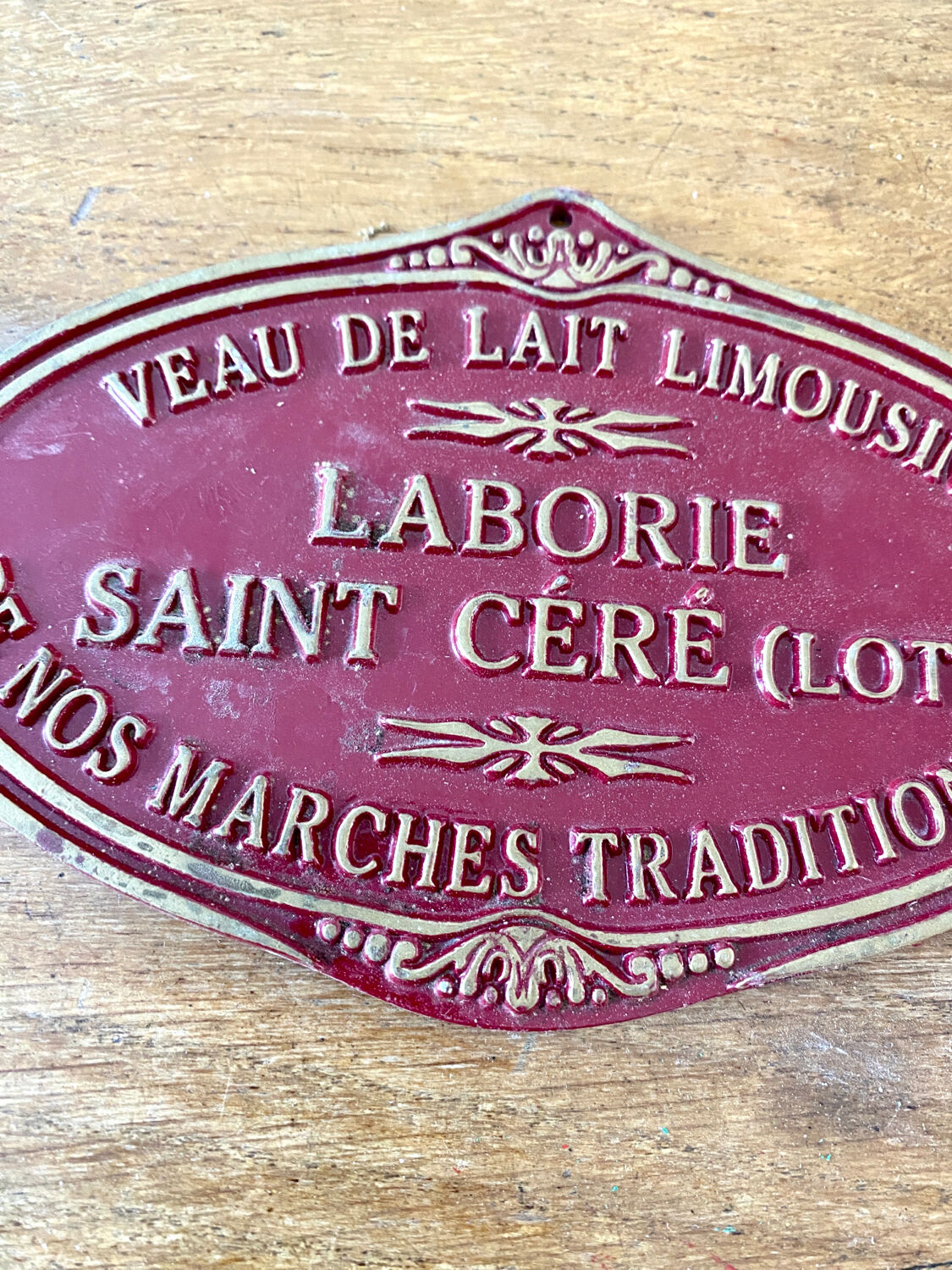 Bordeaux agricultural competition plate