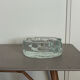Glass tea light holder
