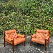 Pair of lounge chairs "Dickie" by Arne Norell – Sweden, 1970s