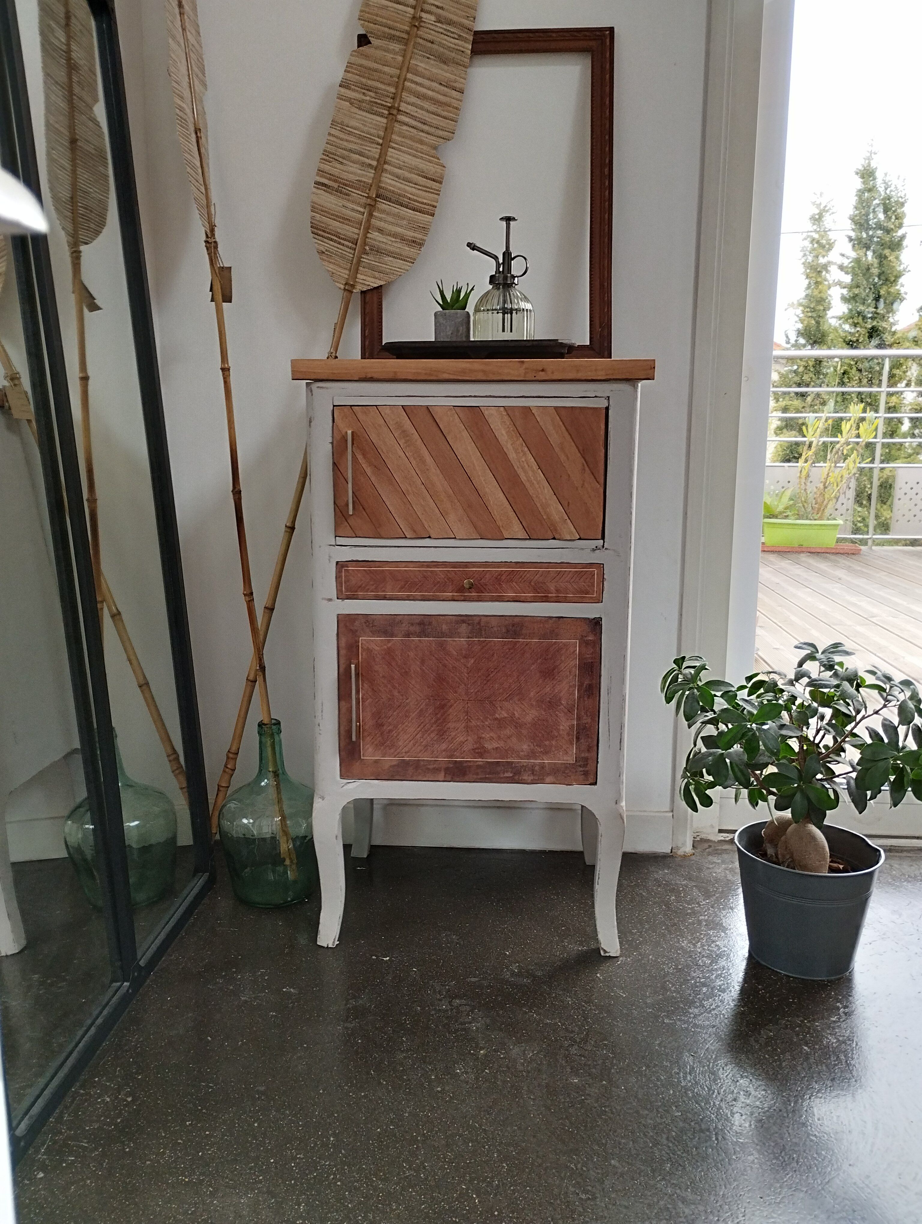 Side furniture, bedside table