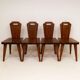 Chaises de salle à manger modernes suédoises en pin attribuées à Bo Fjaestad, années 1940