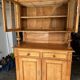 Antique 2-part pine sideboard