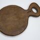 Vintage French rustic wall mirror from the 1950s