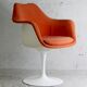Tulip swivel armchair, Signed Knoll, Eero Saarinen, USA, circa 1960.