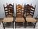 Lot de 6 chaises en bois Vintage