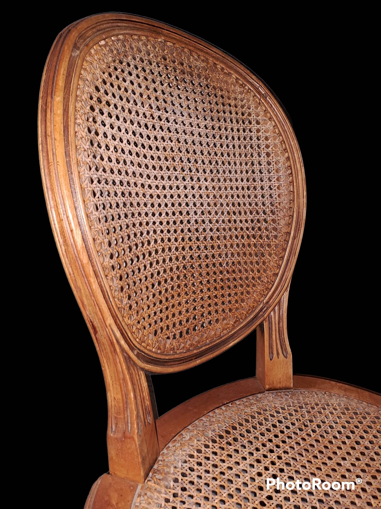 2 chairs from the Louis XVI period